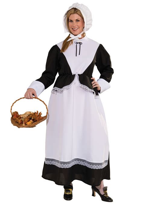 Plus Size Pilgrim Costume For Women