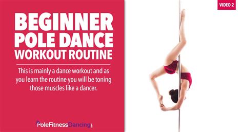 Beginner Pole Dance Workout Routine Video 2 Pole Dance Fitness Oasis