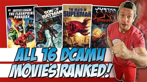 Every Dc Animated Movie Universe Film Ranked 2013 To