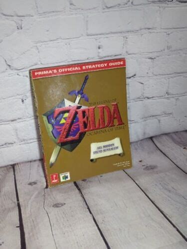 Legend Of Zelda Ocarina Of Time Nintendo N Prima Official Strategy