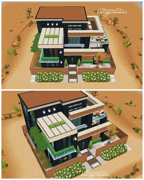 Casa Familiar No Deserto Em 2023 Casa Sims Sims The Sims