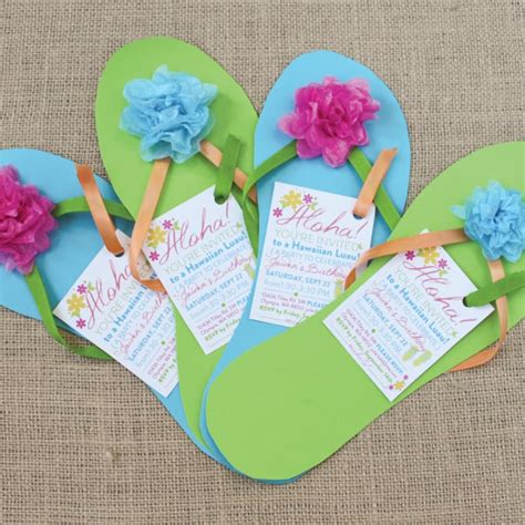 Free invitation templates to create personalized invitations for download. Free Luau Invitation Template
