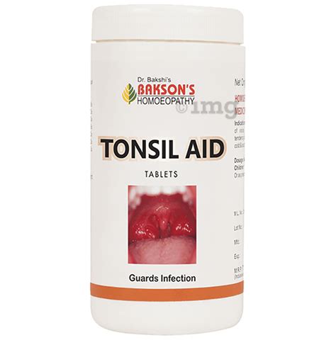 Baksons Tonsil Aid Tablet Buy Bottle Of 200 Tablets At Best Price In