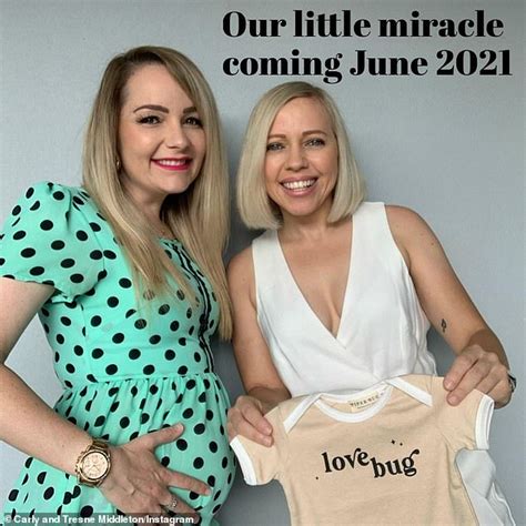 My Kitchen Rules Stars Carly And Tresne Middletons 12 Week Old