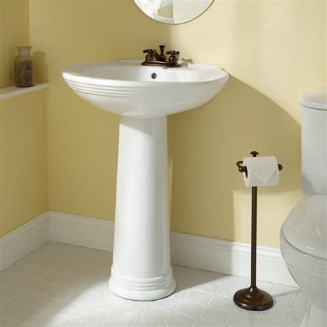 Modern Pedestal Sinks For Small Bathrooms Pedestal Sink Modern Bathroom