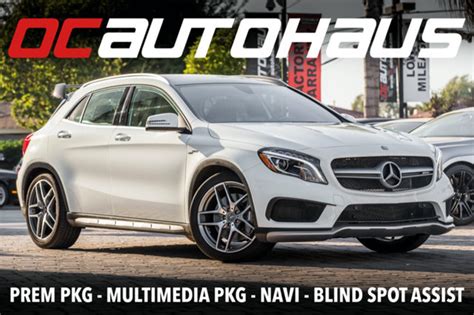 2017 Used Mercedes Benz Amg Gla 45 4matic Suv At Oc Autohaus Serving