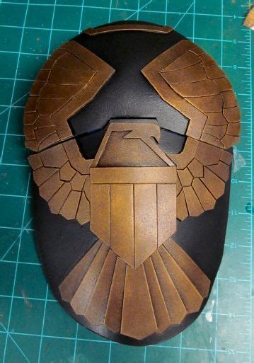 Eagle Shoulder Pads From My Dredd Costume Made Entirely