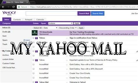 My Yahoo Mail How Yahoo Mail Works Open A Yahoo Mail Account
