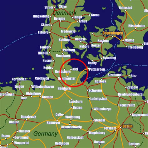 Webcam (with image archive) in kiel, germany. Kiel Rail Maps and Stations from European Rail Guide