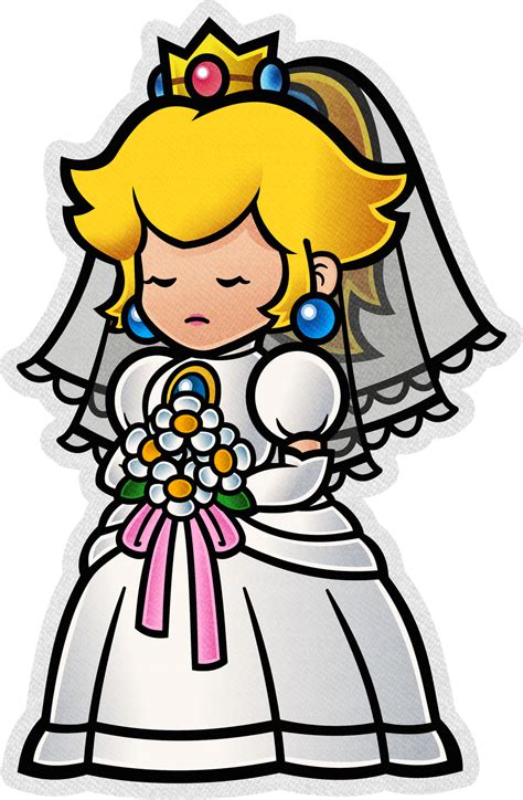 Wedding Peach Modern Super Paper Mario By Fawfulthegreat64 On Deviantart