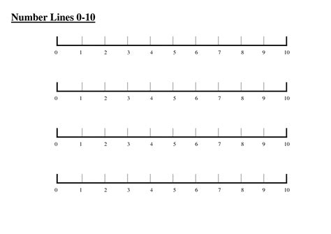 6 Best Images Of Printable Number Line To 10 Printable Number Line 1