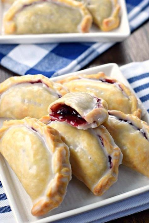 All It Takes Is Minutes To Prepare These Blueberry Lemon Hand Pies With Their Flaky Crust And