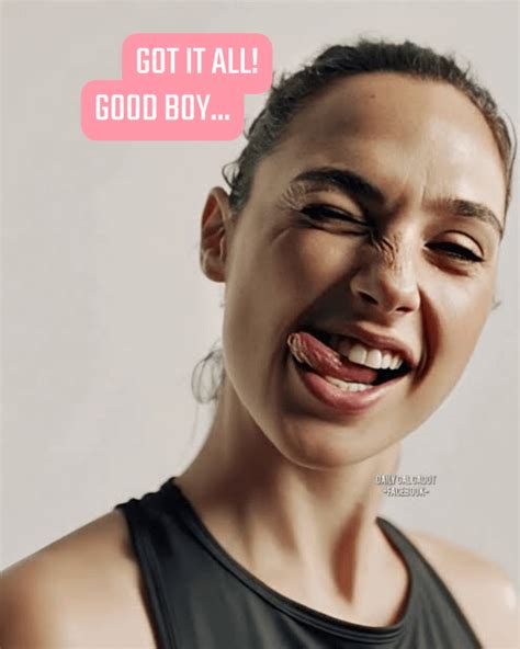 Mommy Gal Gadot Has Been Teaching Me How To Do A Perfect Facial Ive Cumming On Her Face All