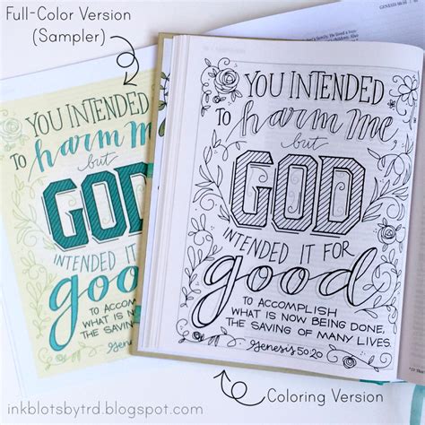 Ink Blots by TRD: Book Review :: NIV Beautiful Word Coloring Bible