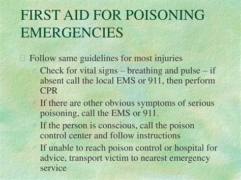 Ppt Poisoning Emergencies On The Farm Powerpoint Presentation Free