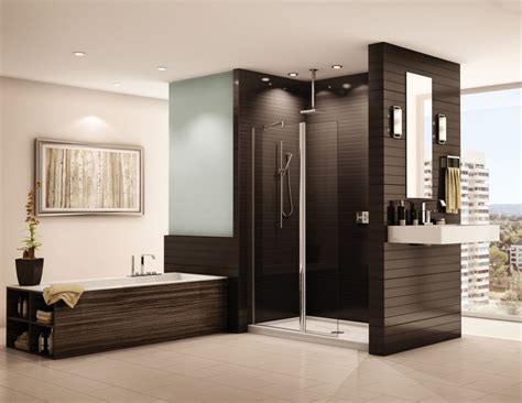 In your bathroom you can design with modern style also. Shower screen using a European walk in shower design ...