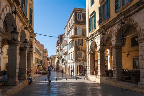 The Unesco World Heritage Old Town Of Corfu Greece Oc Reurope