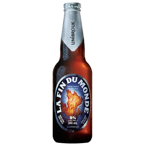 Bière La fin du monde - Brasserie Unibroue en France