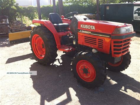 Kubota Tractor L2600dt