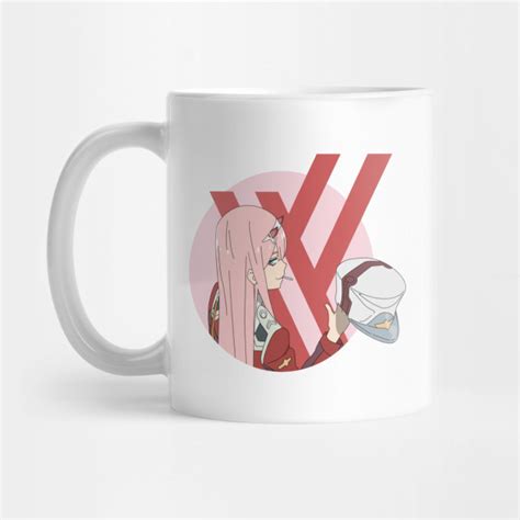 Zero Two From Darling In The Franxx Anime Mug Teepublic