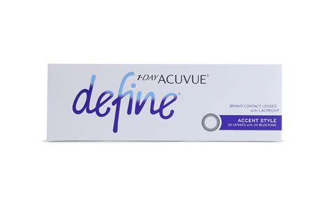 1 Day Acuvue Define 30 Pack Daily Disposable Contact Lenses Buy