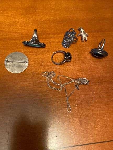 7 Sterling Pieces Curran Miller Auction And Realty Inc