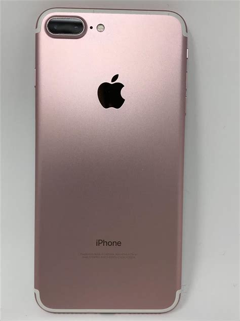Apple Iphone 7 Plus T Mobile Rose Gold 128gb A1784 Lrqk99237