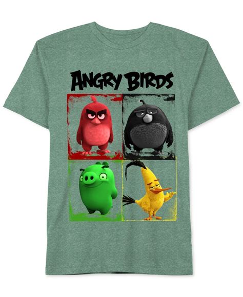 Angry Birds Boys 4 Angry Birds T Shirt Shirts And Tees Kids And Baby