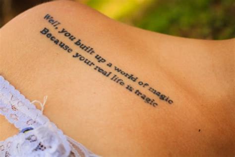 Quotation Tattoos | LoveToKnow