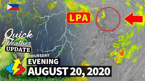 Clear, no precipitation or weather events have been observed. Weather update today PM | THURSDAY - August 20, 2020 ...