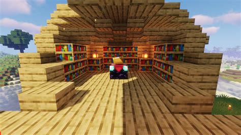 Minecraft Bookshelves For Enchanting Table