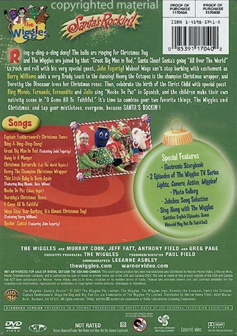 Wiggles The Santa S Rockin Dvd 2007 Dvd Empire