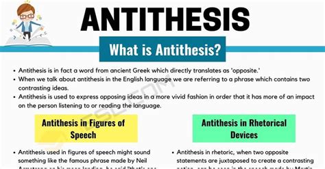 Antithesis Definition And Examples In Speech And Literature • 7esl Good