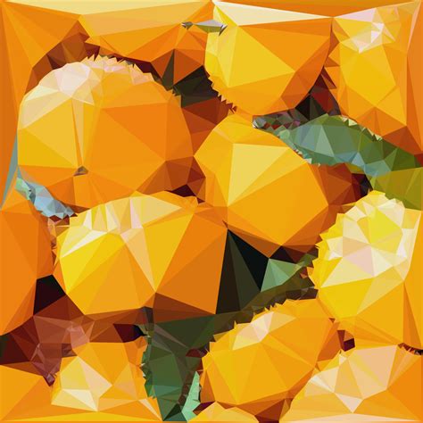 Abstract Art Fruits Tangerine By Kenkchow On Deviantart
