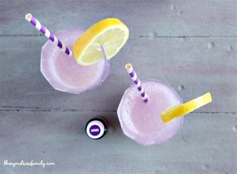 Lavender Lemonade With Young Living Lavender Summer Lemonade Recipes