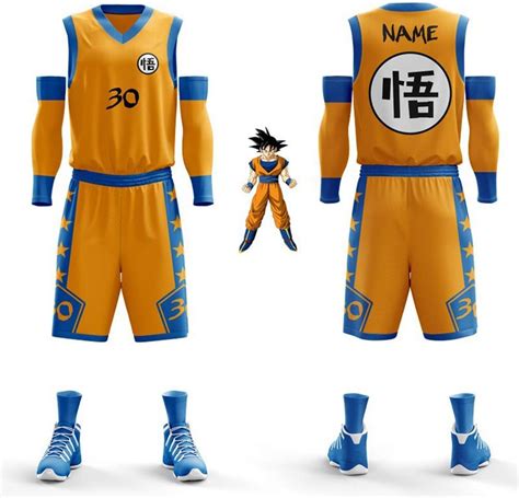 Buy Goku Basketball Jersey In Stock