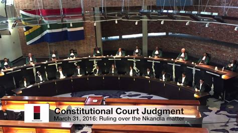 Concourt Judgment On Nkandla Youtube