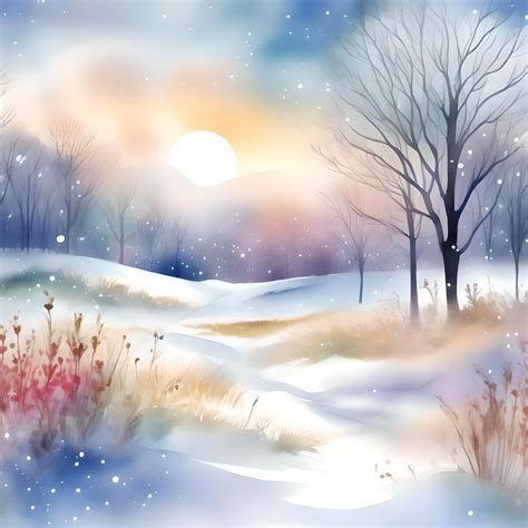 Winter Landscape 303 Free Stock Photo - Public Domain Pictures
