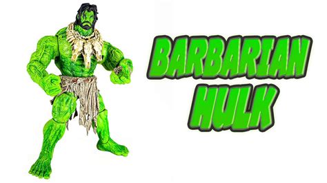 Barbarian Hulk Marvel Diamond Select Action Figure Youtube