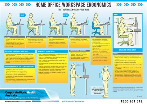 Free Office And Home Workstation Ergonomic Posters Principle Four