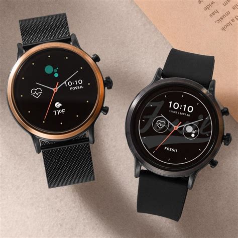 Fossil Gen 5 Smartwatch With Snapdragon 3100 Wear Announced Updated