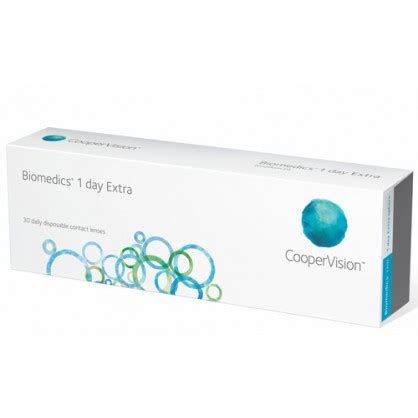 Coopervision Biomedic Day Extra Lens Limited Time Promo Box Or