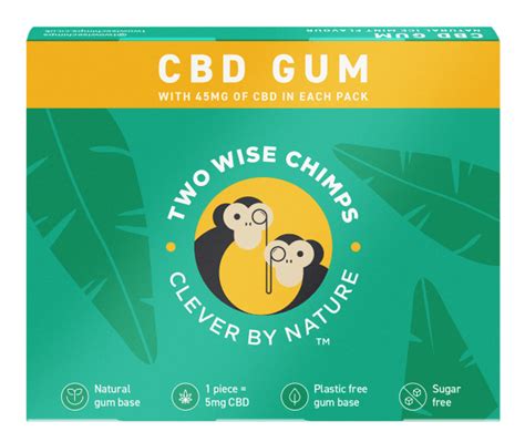 cbd gum two wise chimps as easy as cbd