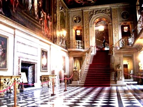 The Painted Hall Chatsworth House Derbyshire England Where Matthew