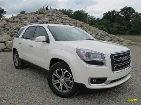 Summit White 2014 Gmc Acadia Slt Exterior Photo 94355292