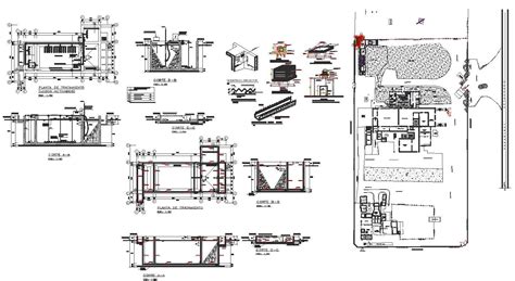 Waste Water Treatment Plant Architecture Layout And Structure Details