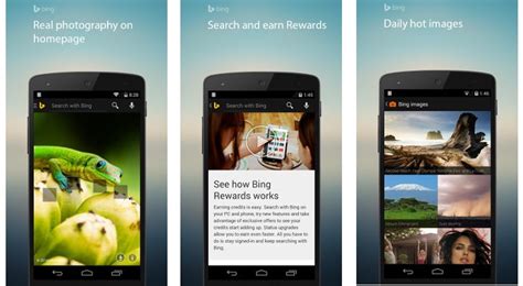 Microsoft Updates Bing Search For Android With New Built In Full Screen