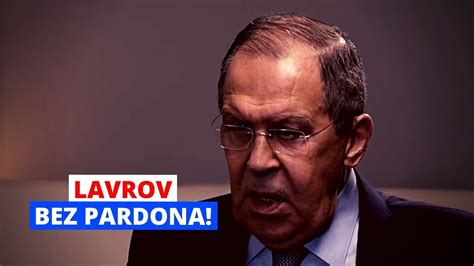 Lavrov Po Ko Zna Koji Put Zapu Io Usta Zapadu Ne Emo Po Tovati