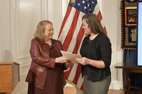 First Lady Justice Presents 2nd Rhododendron Award To Woman Who Offers