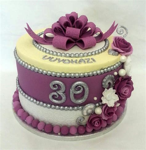 30th Birthday Cake Design Lilia Leigh